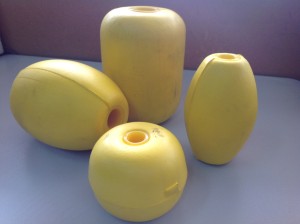 Yellow floats